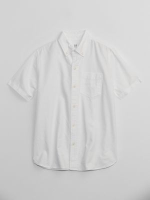Boys Uniform Oxford Shirt - White