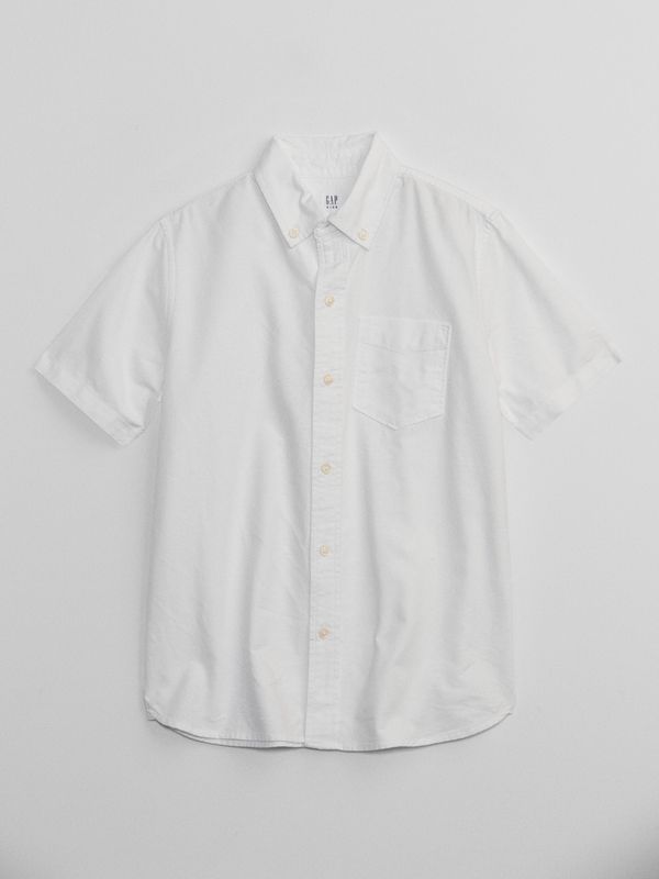 Boys Uniform Oxford Shirt - White