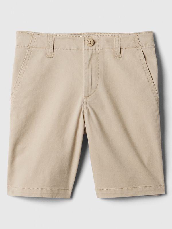 Boys Khaki Uniform Shorts