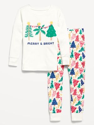 Unisex Snug-Fit Printed Pajama Set for Toddler &amp; Baby