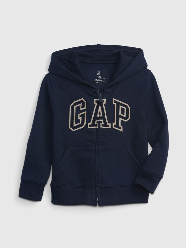 babyGap Vintage Soft Logo Hoodie - Navy Blue