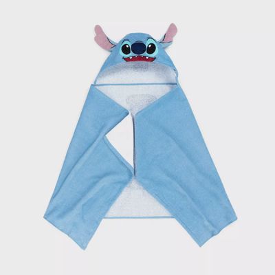Stitch Kids&#39; Hooded Bath Towel - Blue
