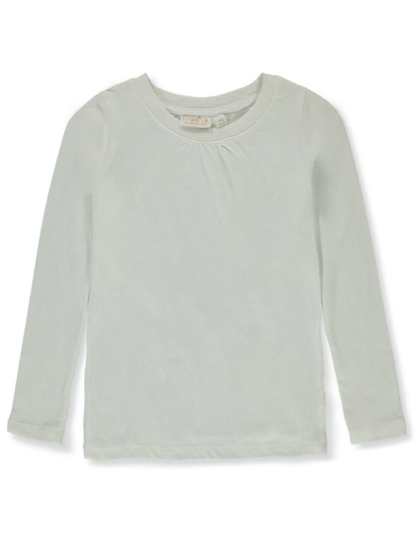 Girls' L/S T-Shirt - White