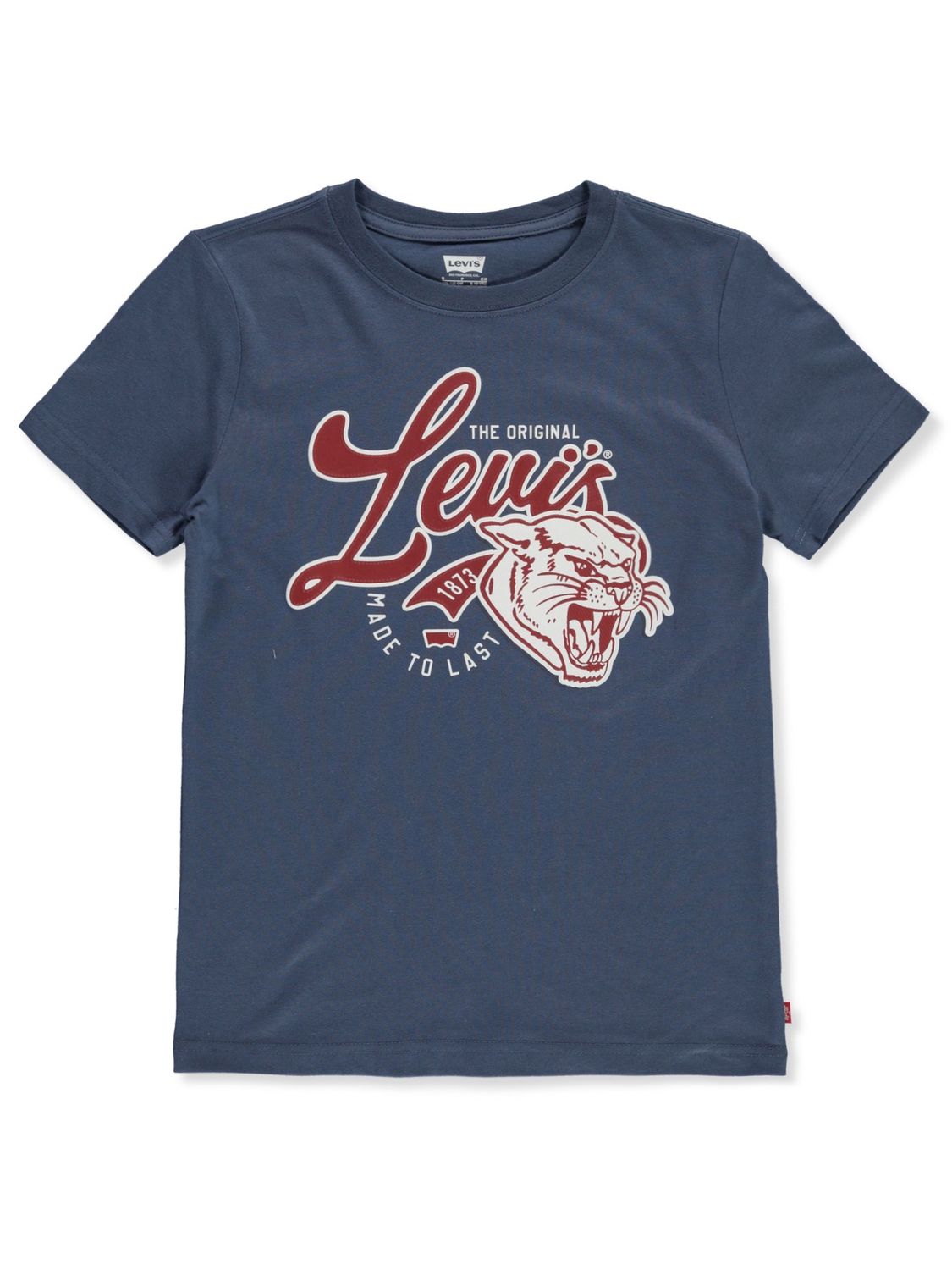 Boys&#39; Wildcat T-Shirt - Blue, Size: 3-4 yrs