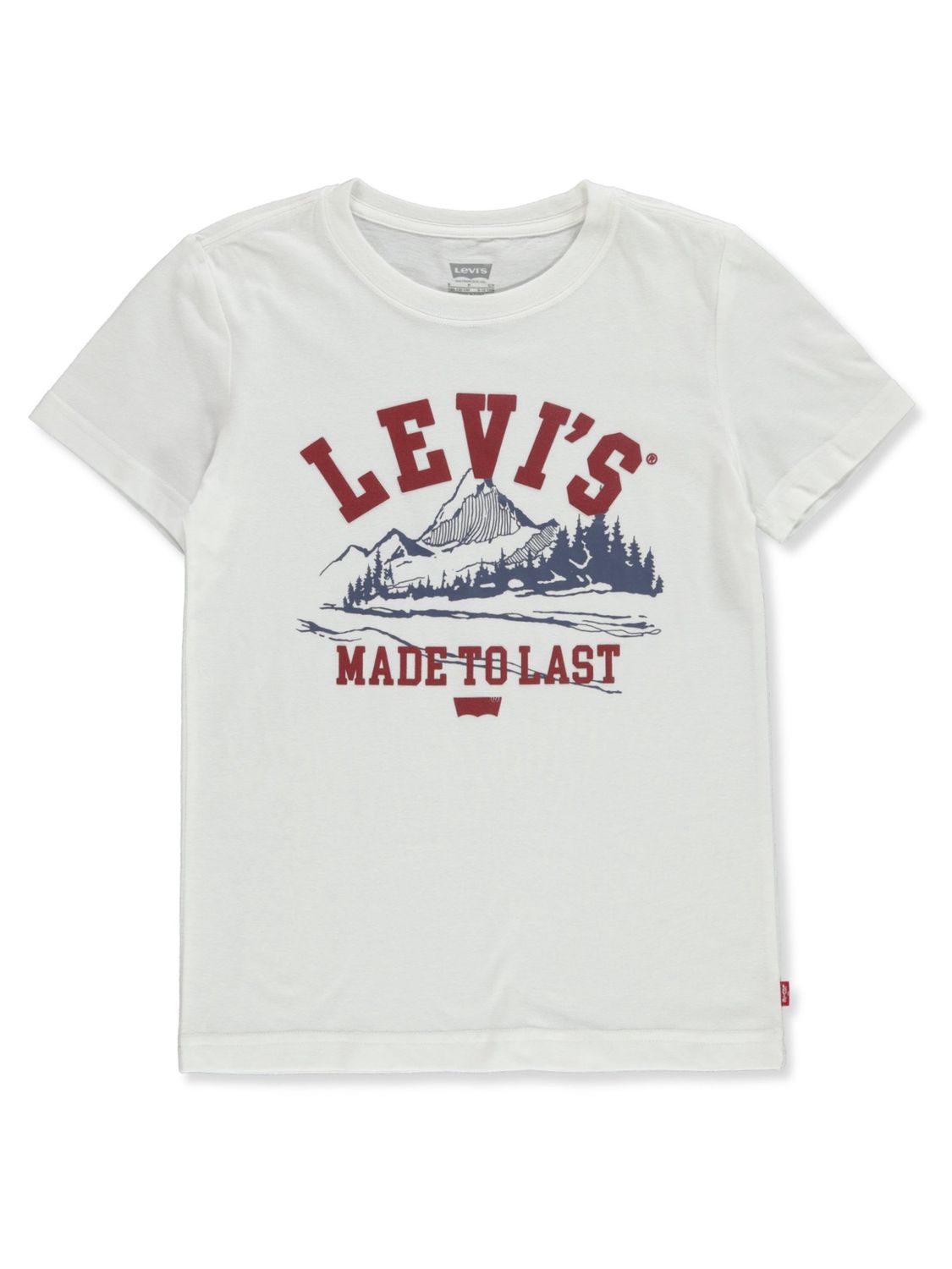 Boys&#39; Rocky River T-Shirt - White, Size: 5-6 yrs