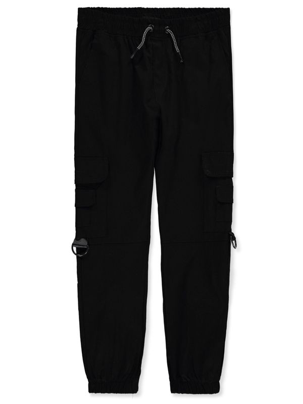 Boys' Tech Cargo Joggers - Black