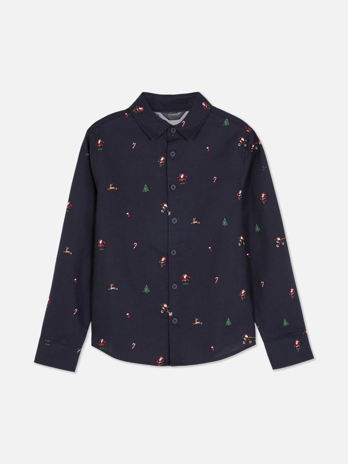 Christmas Oxford Shirt - Boys, Size: 3-4Y