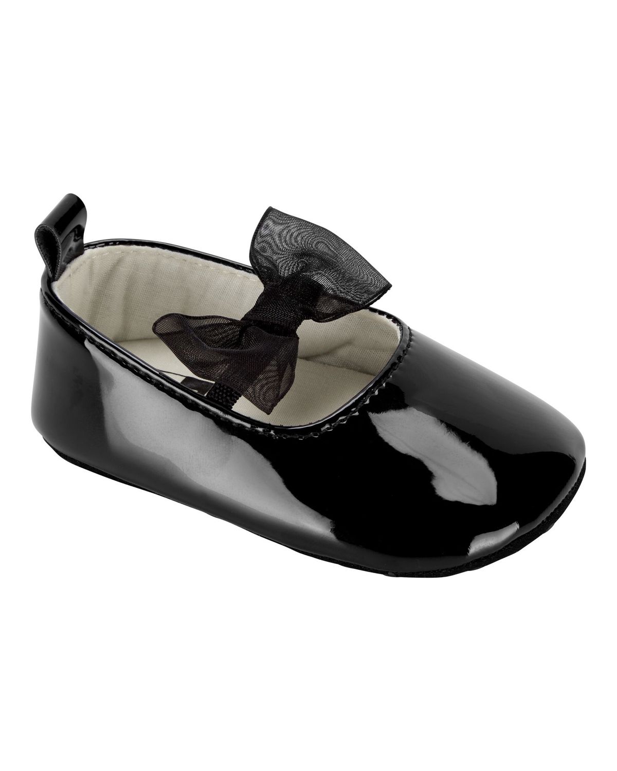 Baby Mary Jane Dress Baby Shoes - Black, Size: 3-6M