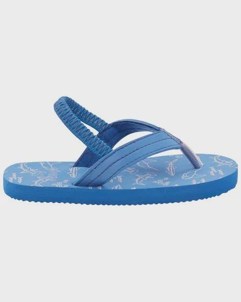 Classic Flip Flops - Blue, Size: Xlarge (4-5 yrs)