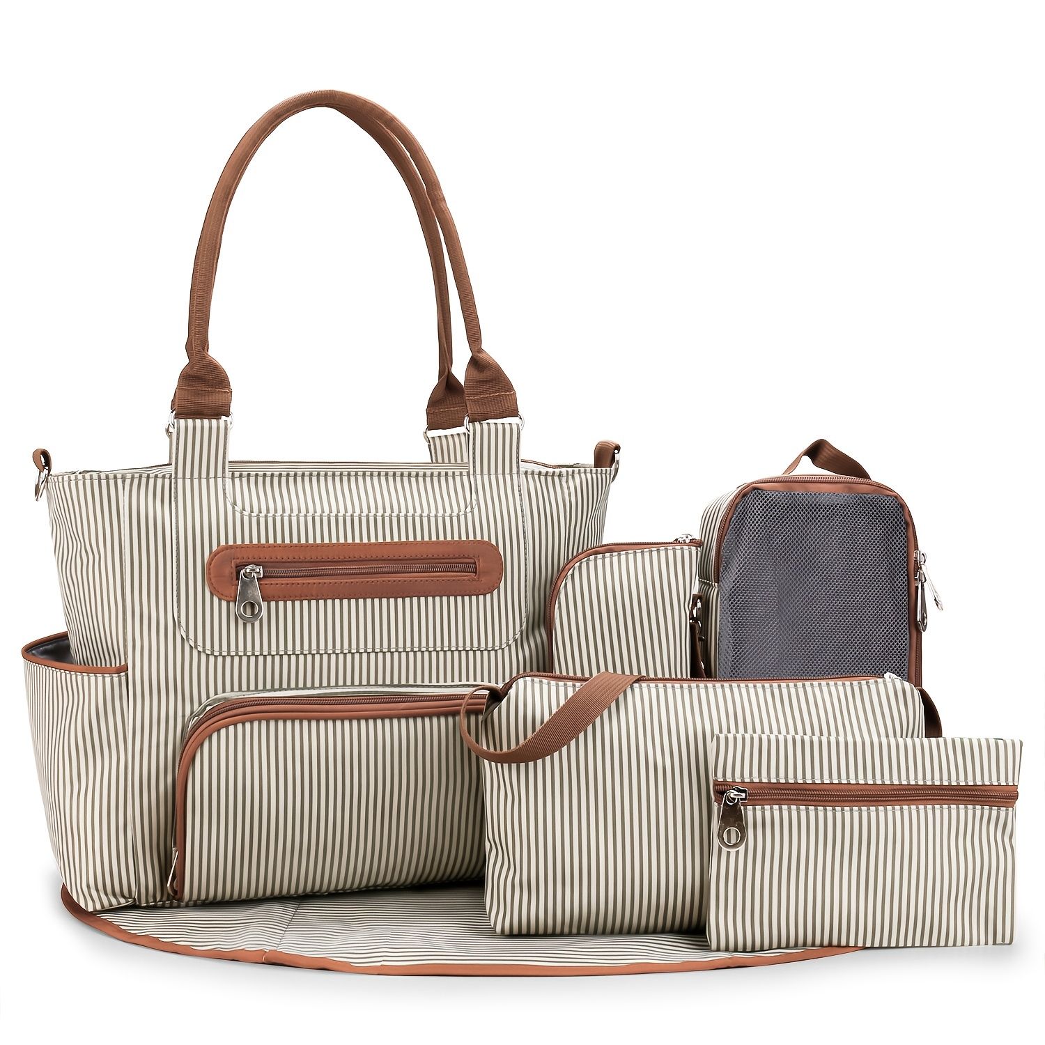 Mommy Bag Handbag, Multifunctional Large Capacity Mommy Bag, Mother Baby Going Out Handbag