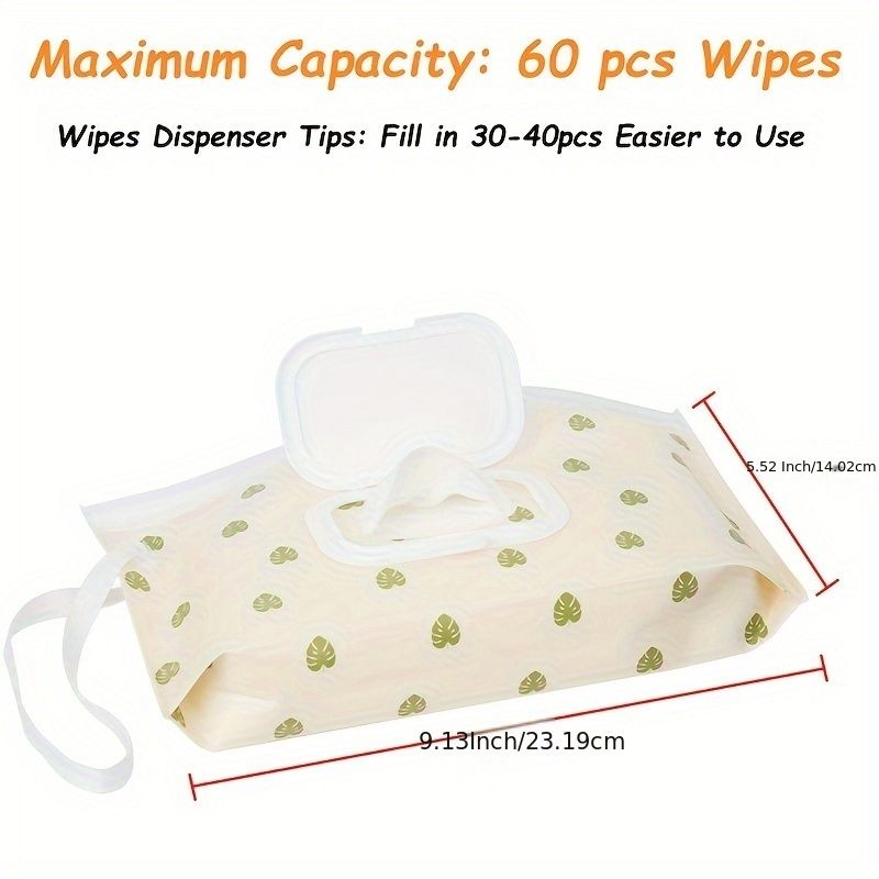 Portable Wet Wipe Dispenser
