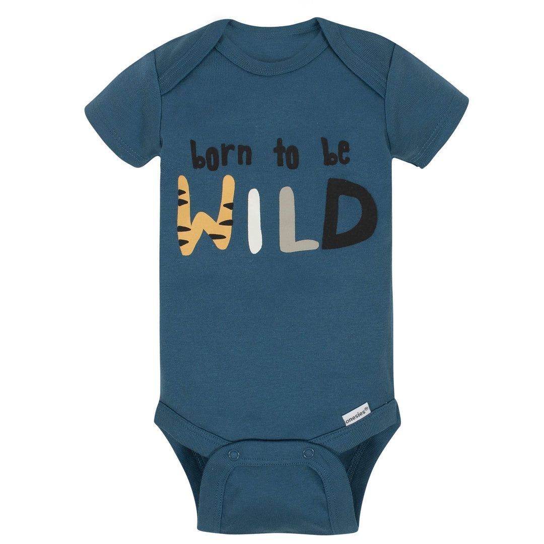 6-Piece Baby Boys Wild Onesies® Brand Bodysuits &amp; Pants Set