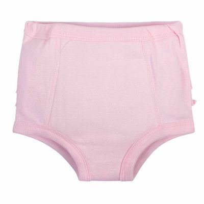 2-Pack Toddler Girls Pink Training Pants with TPU Lining