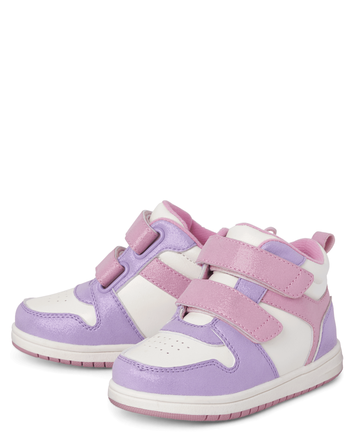 Toddler Girls Shimmer Colorblock High Top Sneakers - multi, Size: Toddler 11 (5yrs)