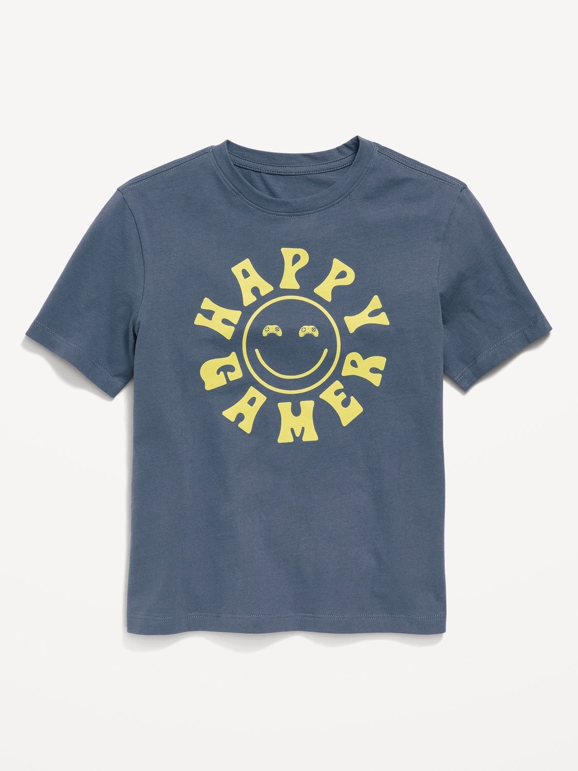 Short-Sleeve Graphic T-Shirt for Boys - Happy Gamer, Size: XS