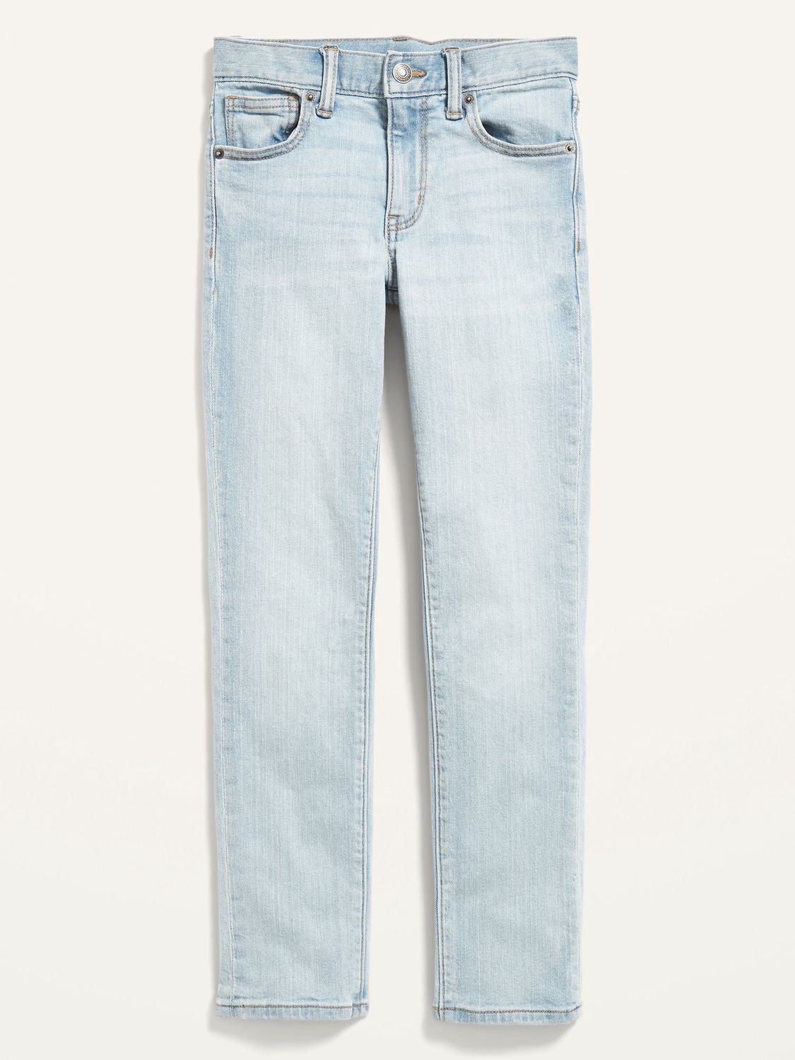Skinny Built-In Flex Jeans for Boys- Light Blue, Size: 8