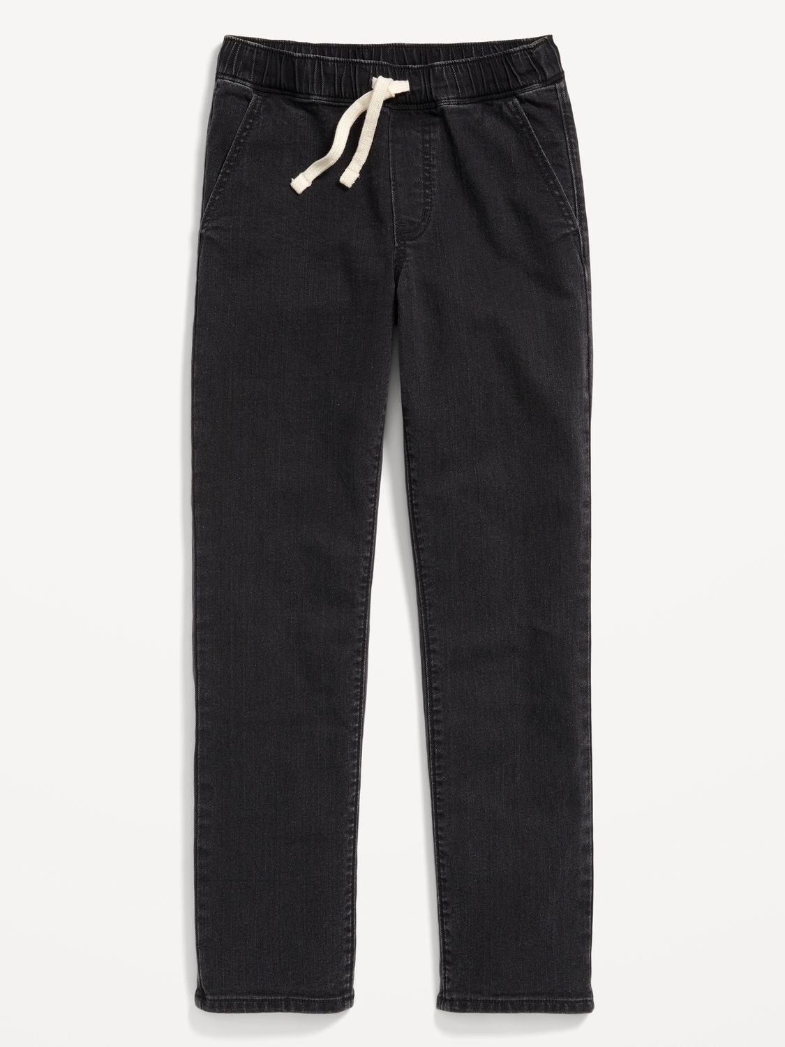 Wow Pull-On Straight Leg Jeans for Boys - Black, Size: Med