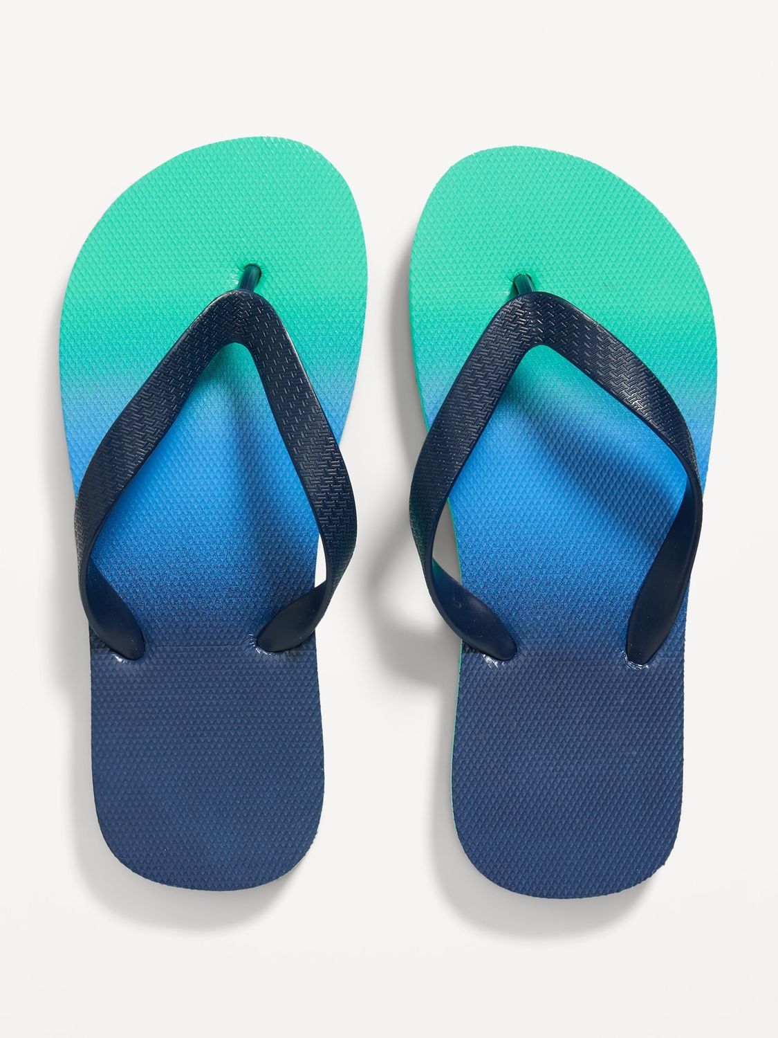 Flip-Flop Sandals for Kids - Ombre Blue, Size: 10/11
