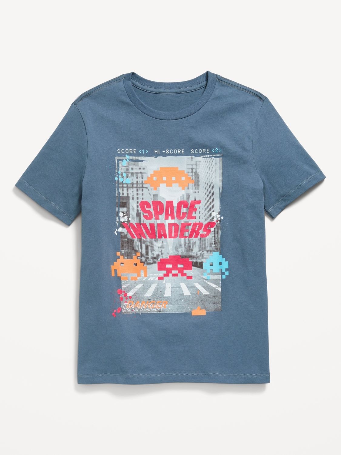 Space Invaders™ Gender-Neutral Graphic T-Shirt, Size: XS (5)