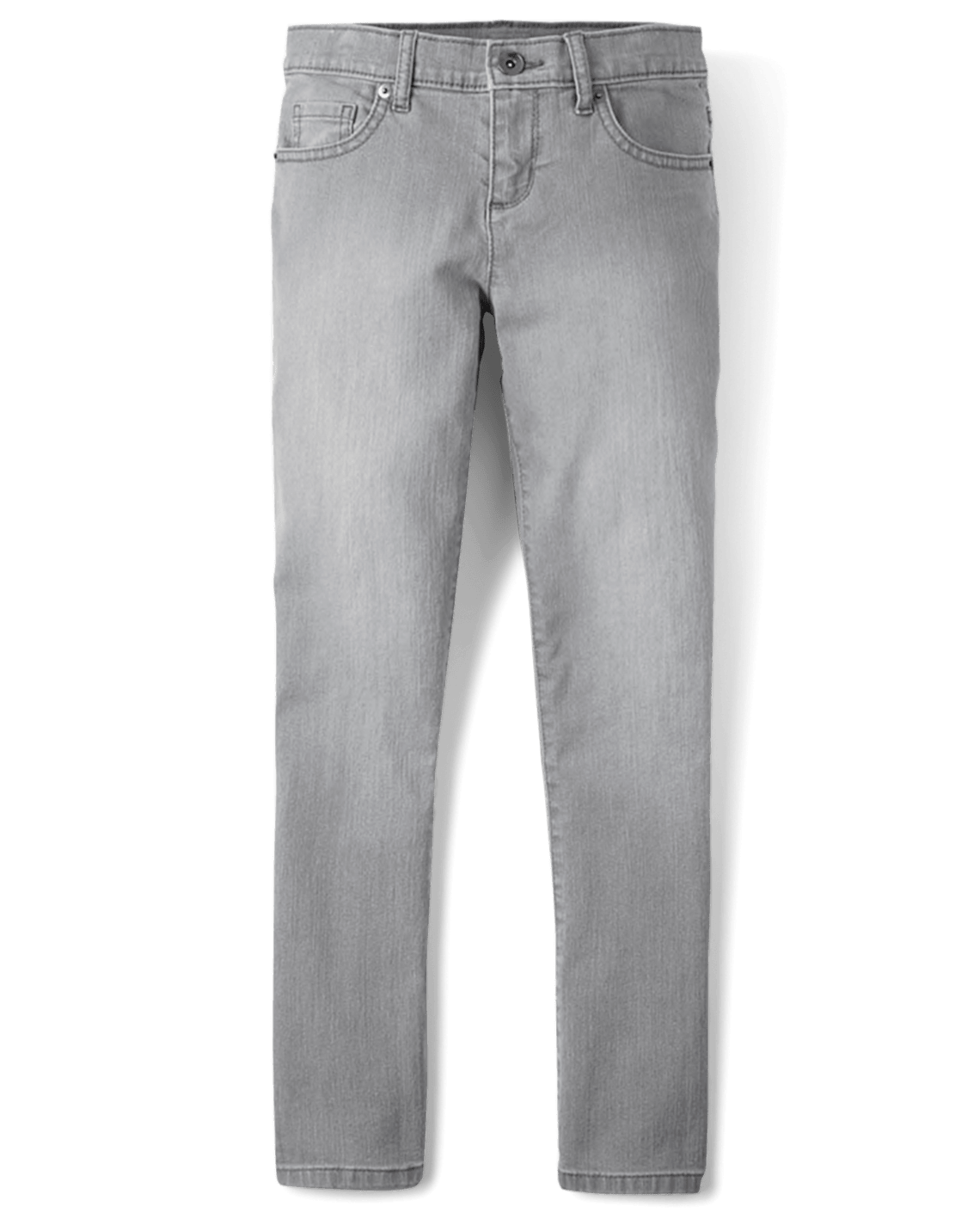 Girls Super Skinny Jeans - denim, Color: Grey Wash, Size: 5