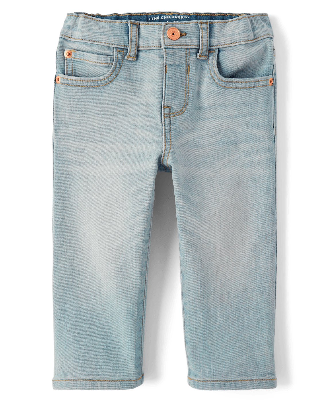 Baby And Toddler Boys Straight Jean, Size: 9-12M, Color: Light Wash