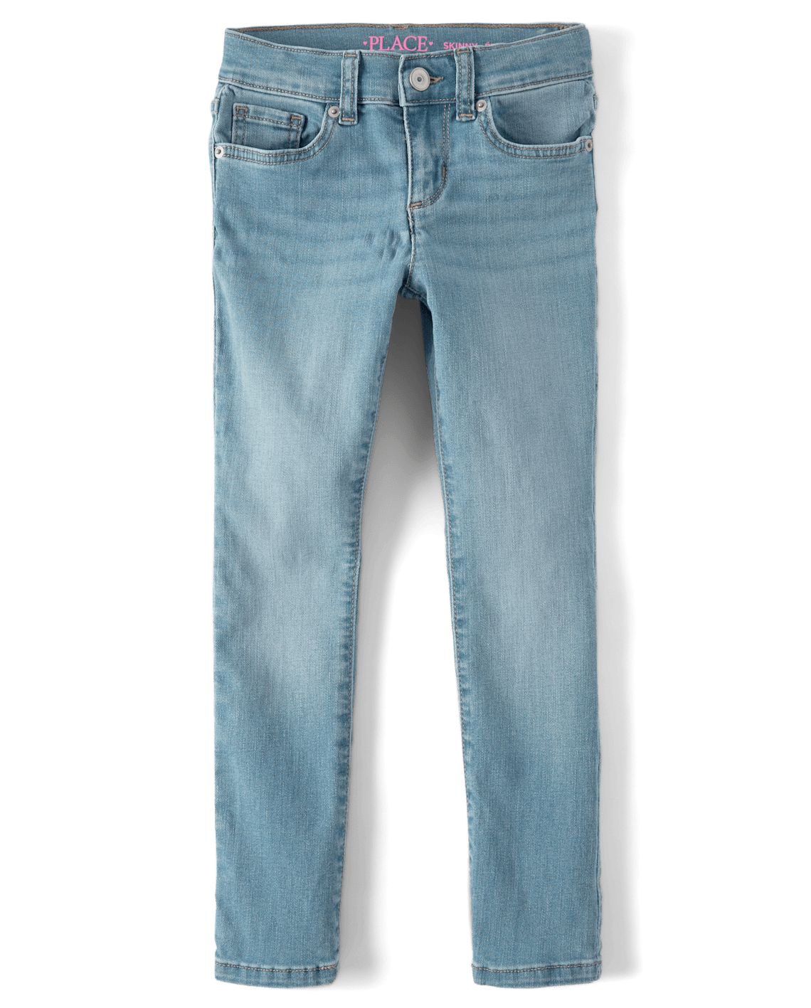 Girls Skinny Jeans, Size: 6X/7, Color: Med Wash