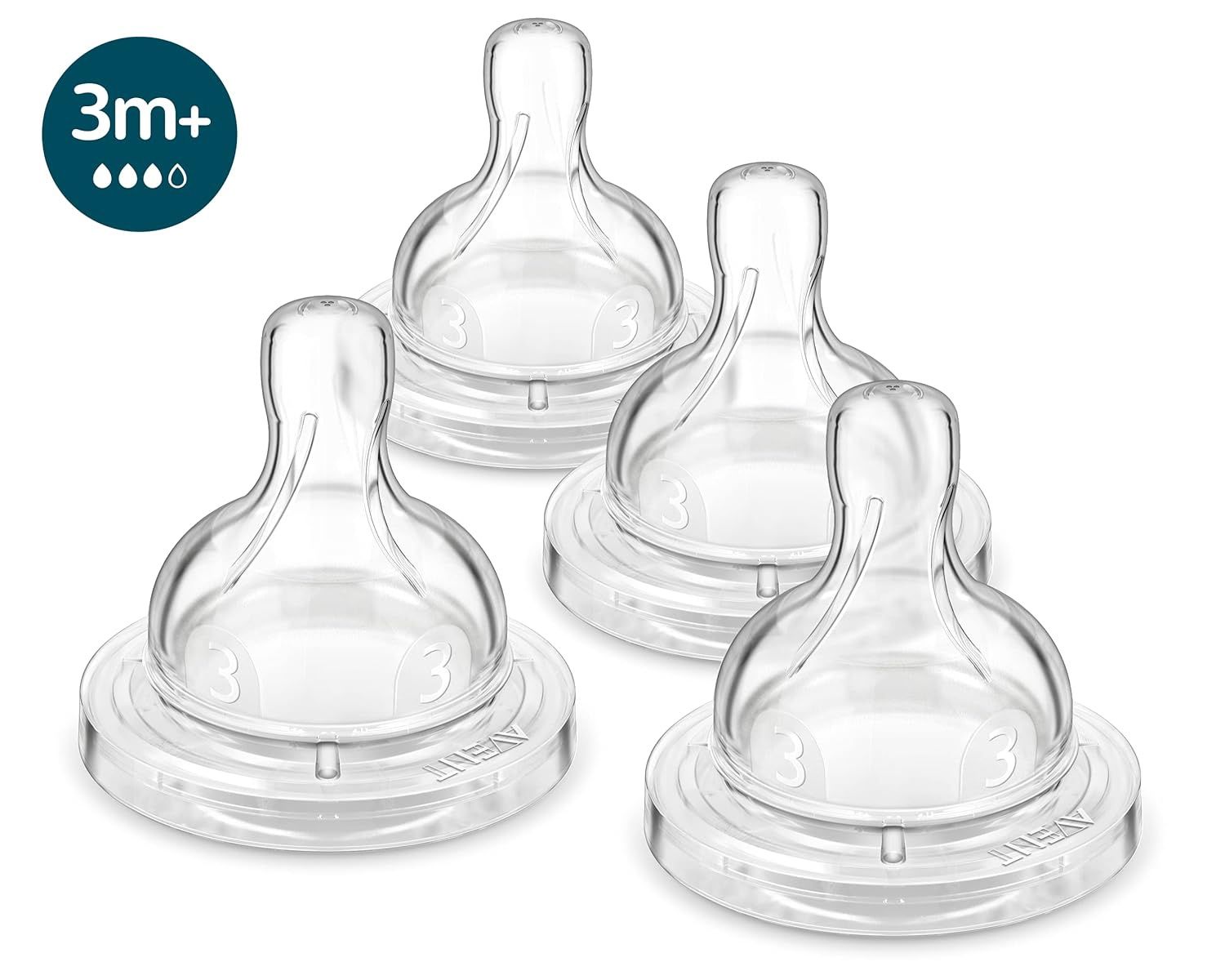 Philips AVENT Anti-Colic Baby Bottle Flow 3 Nipple