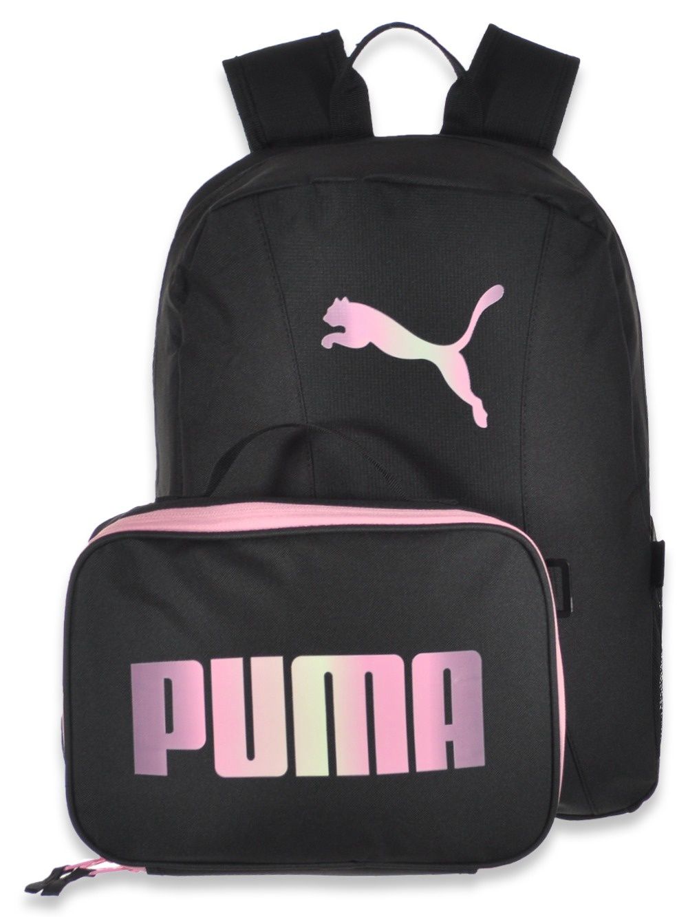 PUMA Girls&#39; 2-Piece Backpack &amp; Lunchbox Set