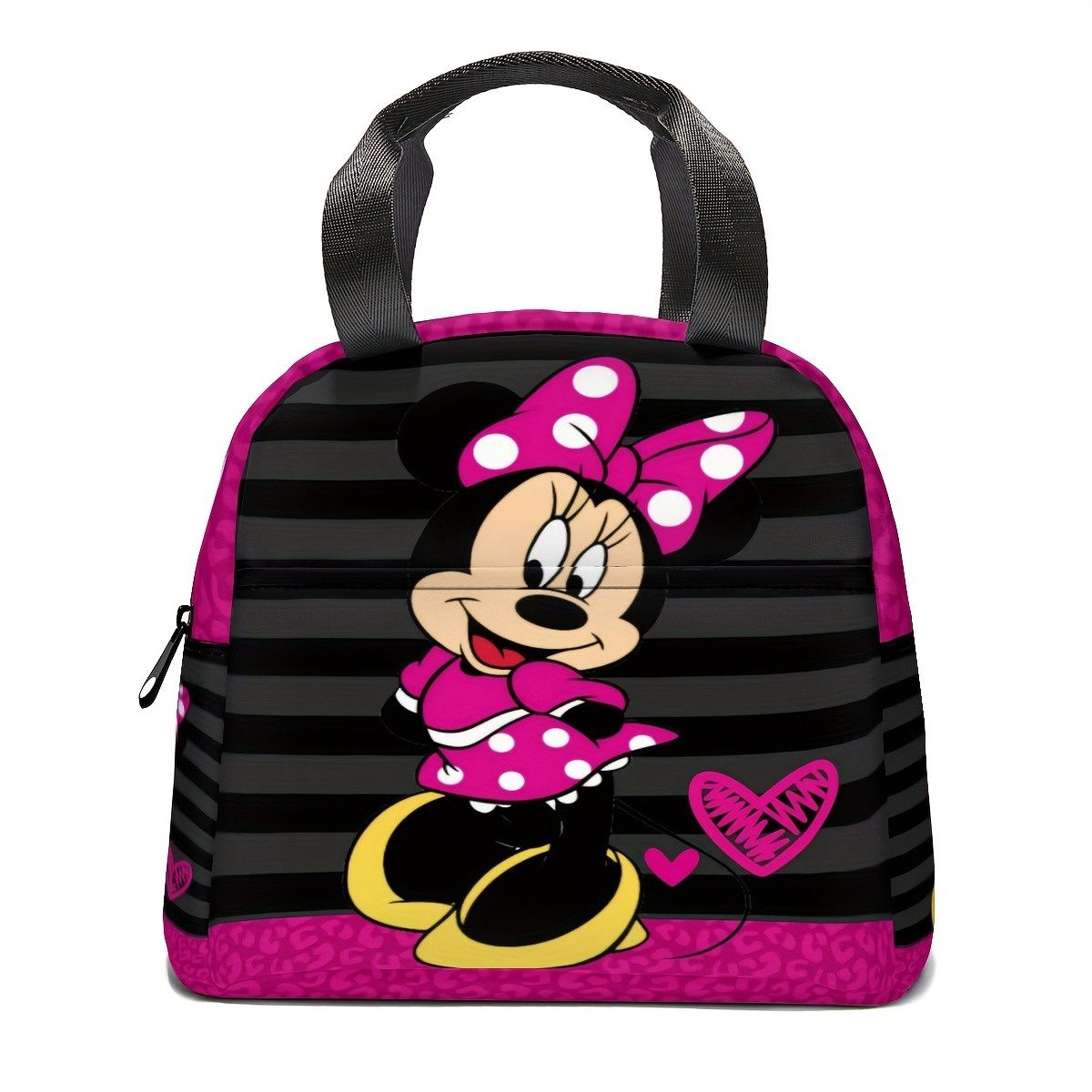 Disney Mickey Lunch Bag, Insulated And Cool, Portable Lunch Bag