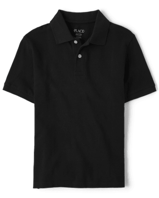 Boys Uniform Pique Polo