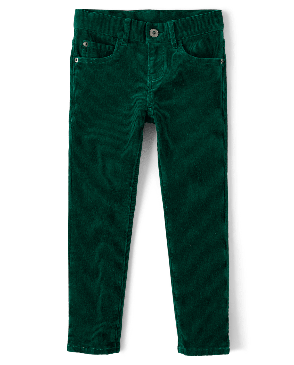 Boys Corduroy Pants, Color: Green, Size: 7