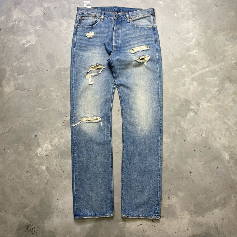 Spodnie Levis 501 34/36 43 cm pas
