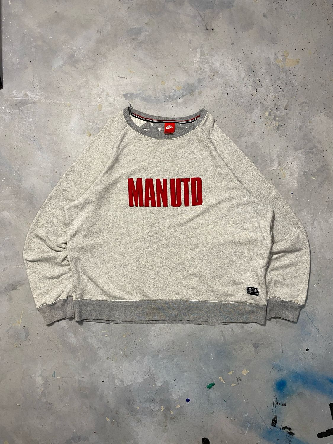 Bluza Nike Manchester United Grey Crewneck XL