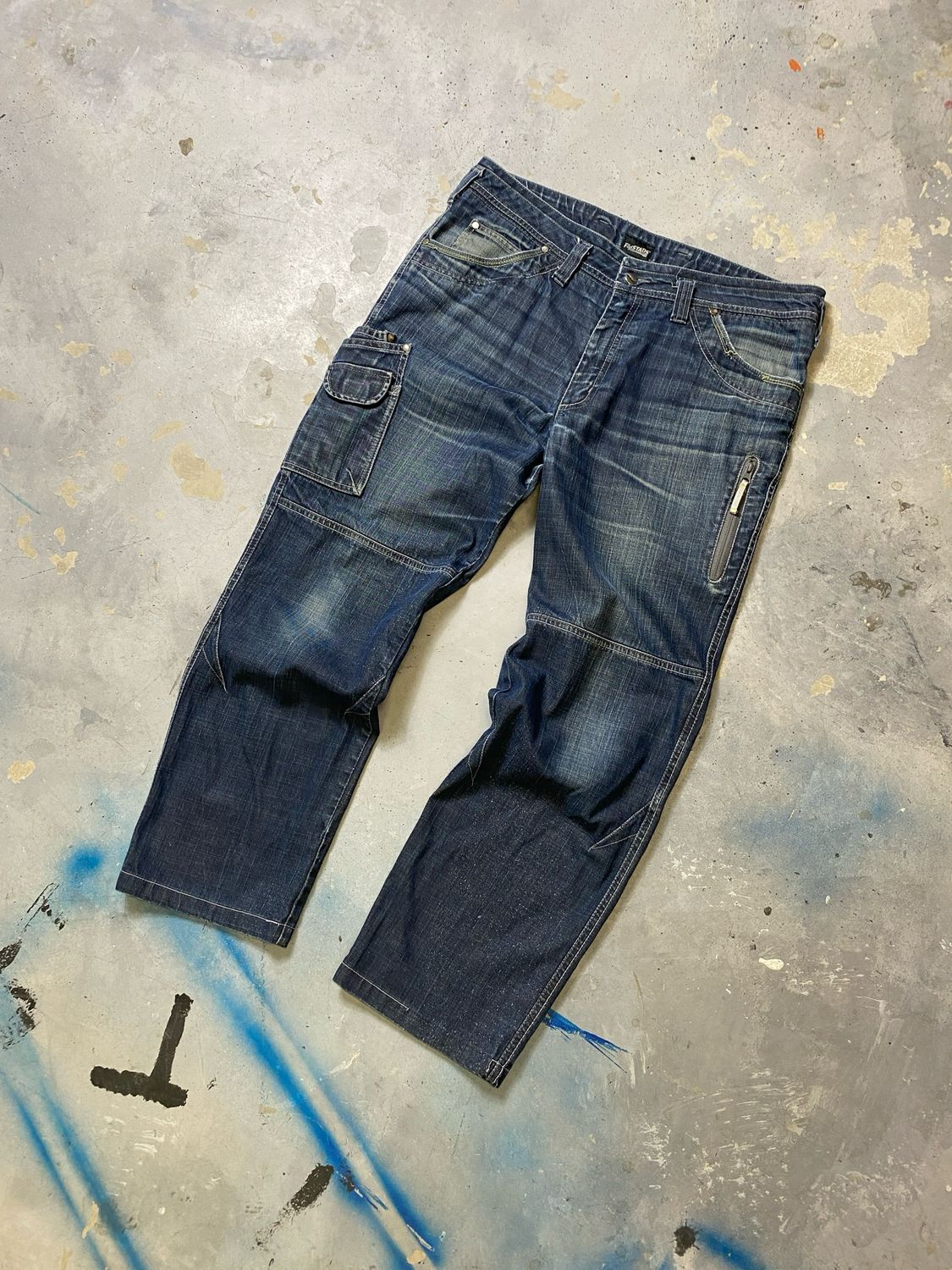 Spodnie Fristads Pockets Jeans 49 cm pas