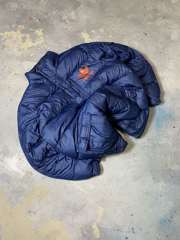 Kurtka Adidas Org Logo Puffer Jacket Navy L