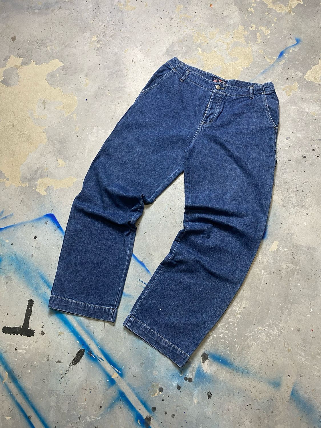 Spodnie Best Way 44 Jeans Blue 43 cm pas