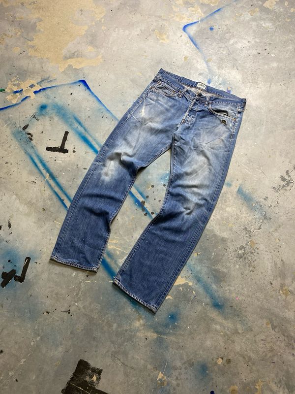 Spodnie  Edwin Japanese Denim 34/32 Jeans Blue 47 cm pas