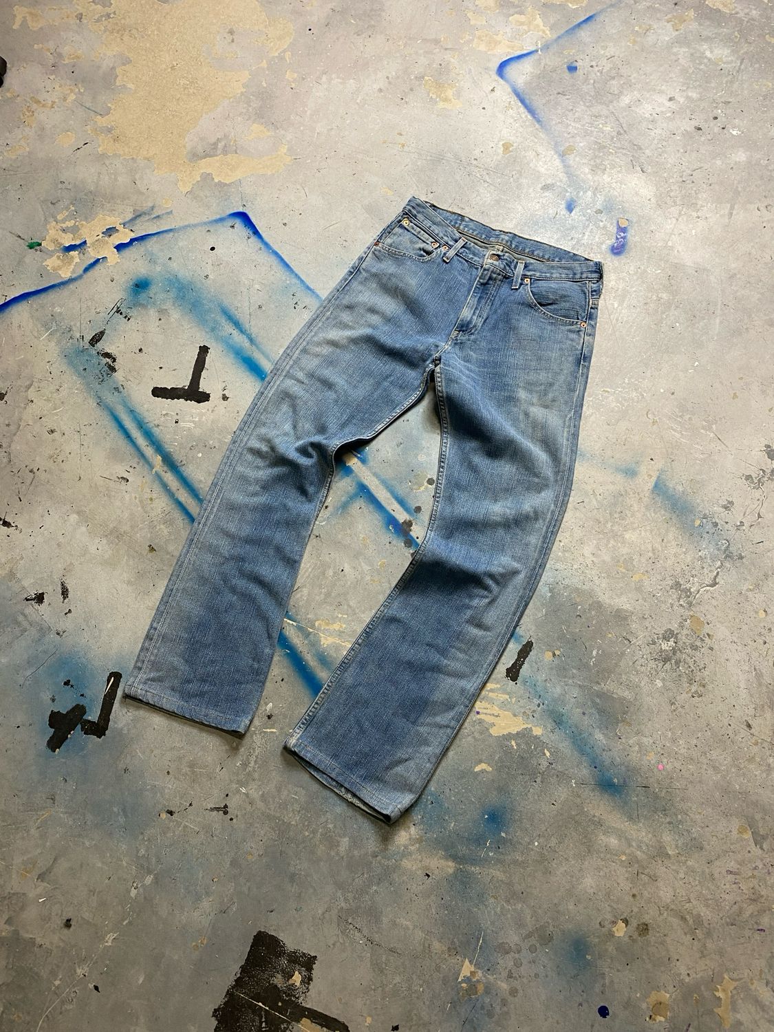 Spodnie Levis 507 31/34 Jeans Blue 42 cm pas