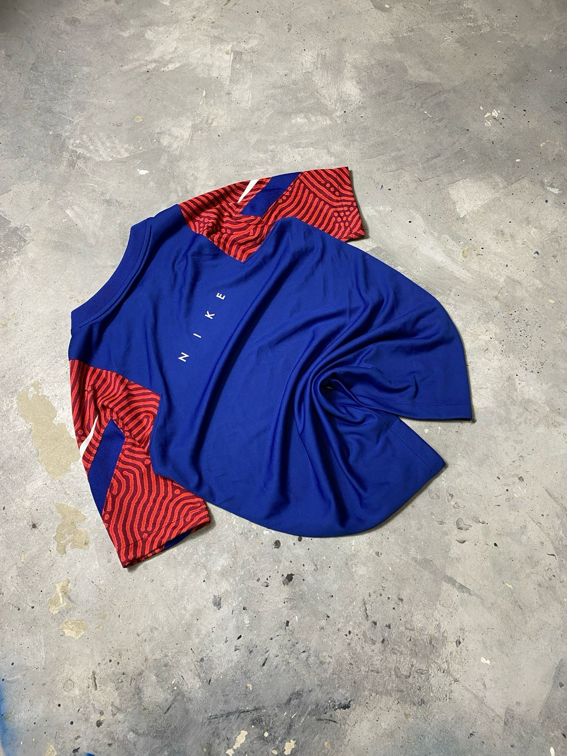 Koszulka Nike Spellout Red Pattern Jersey S