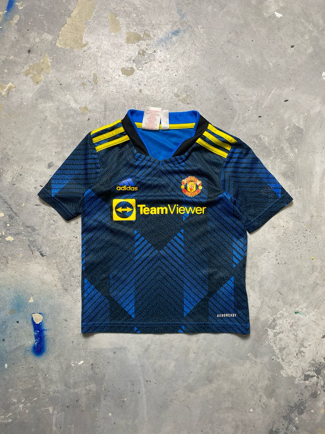 Koszulka Adidas Manchester United Slim Womens Top Jersey XXXS