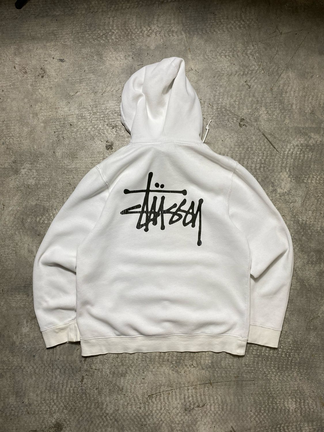 Bluza Stussy Basic Hoodie White L