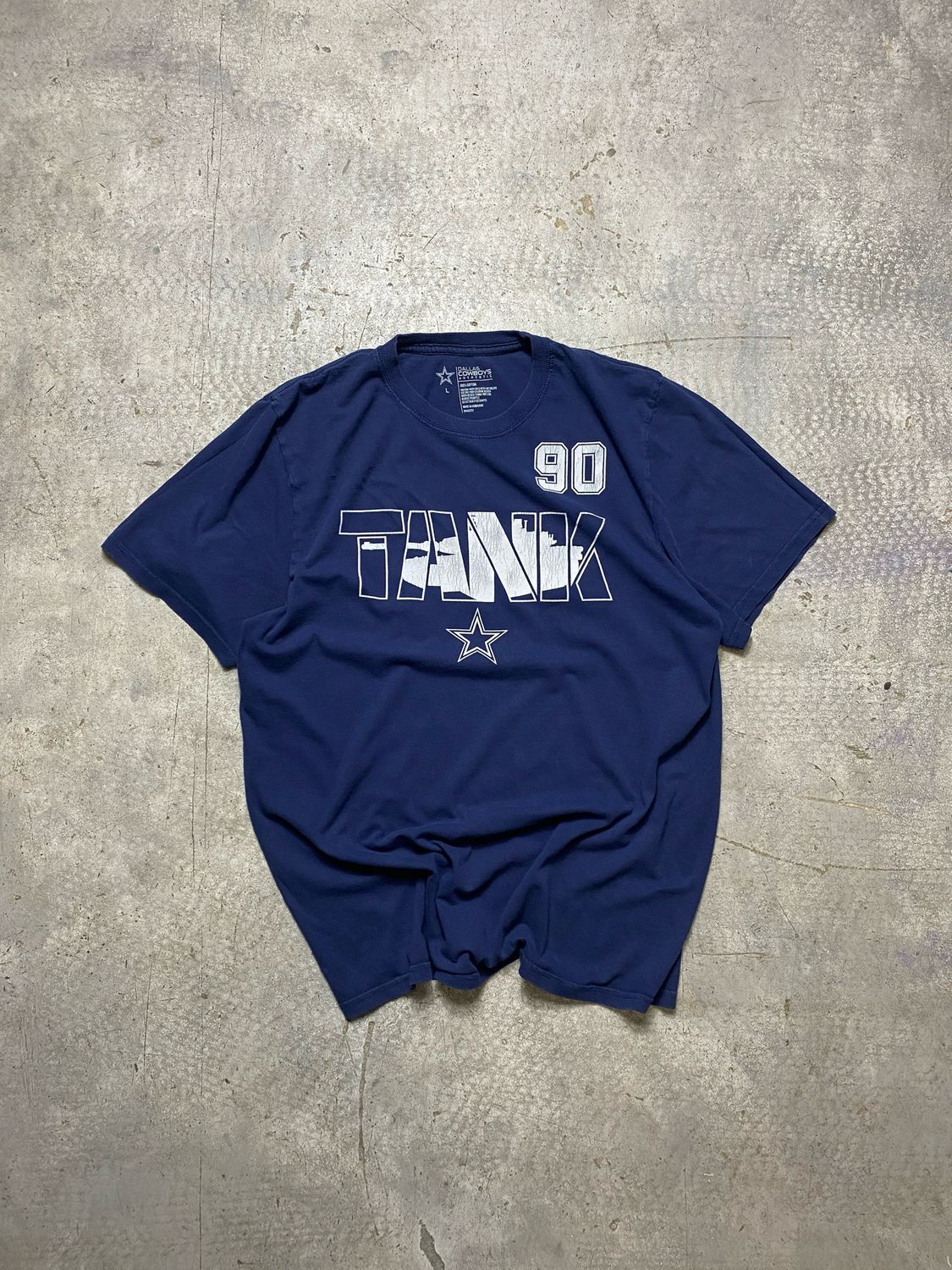 Koszulka Dallas Cowboys Tank Tee Navy M