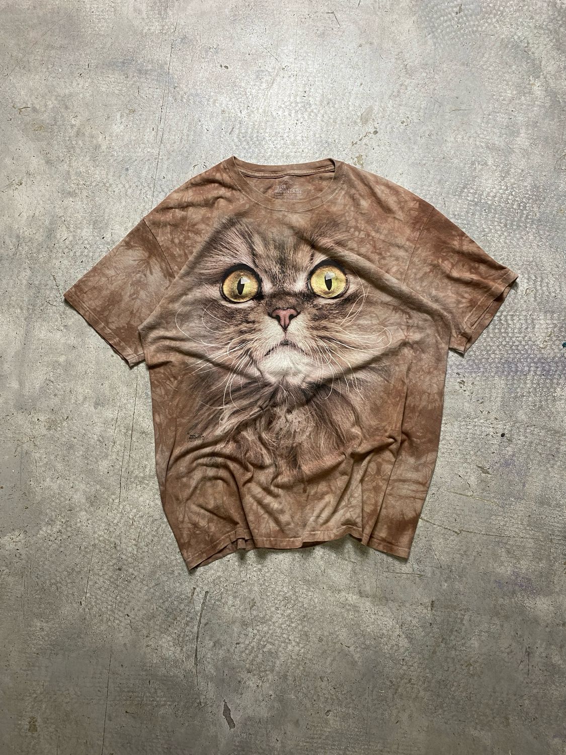 Koszulka The Mountain Cat Fullprint Tee Brown L