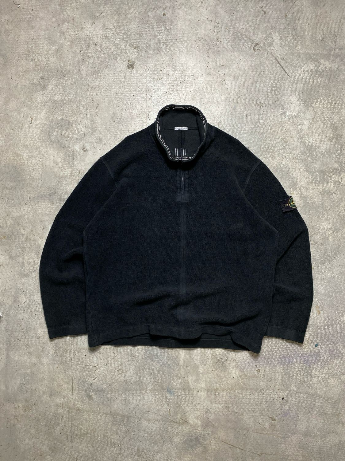 [SOLD] Bluza Stone Island Zip Fleece Black L