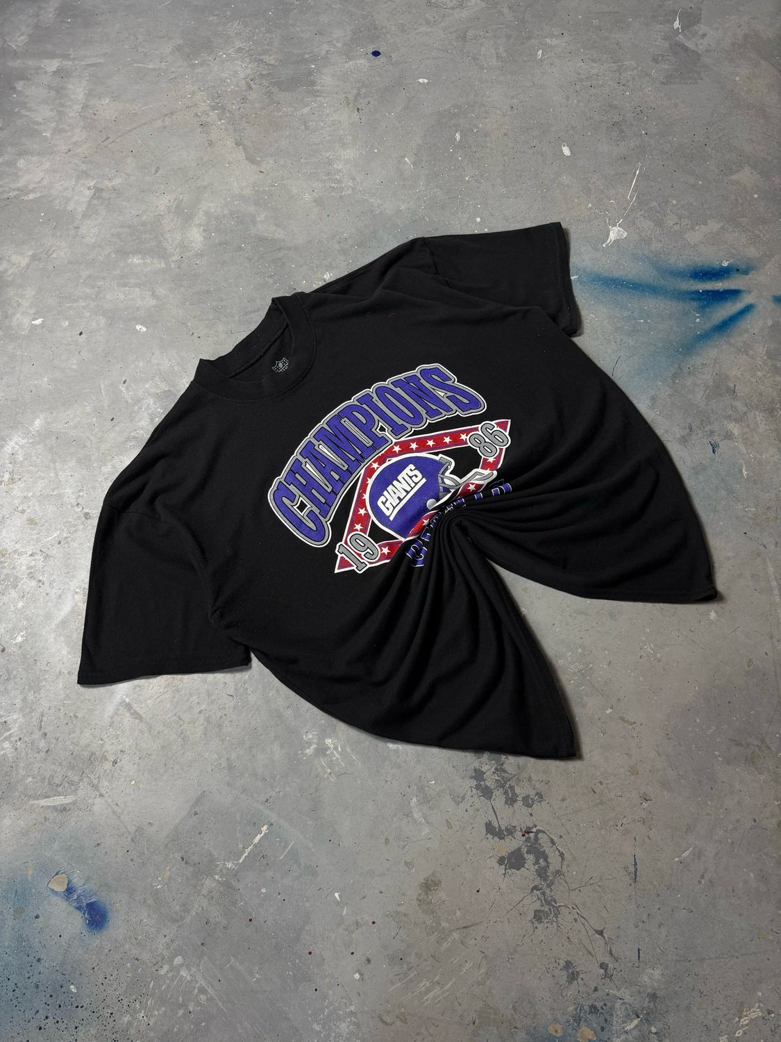 Koszulka NFL Champions Giants Tee Black XL