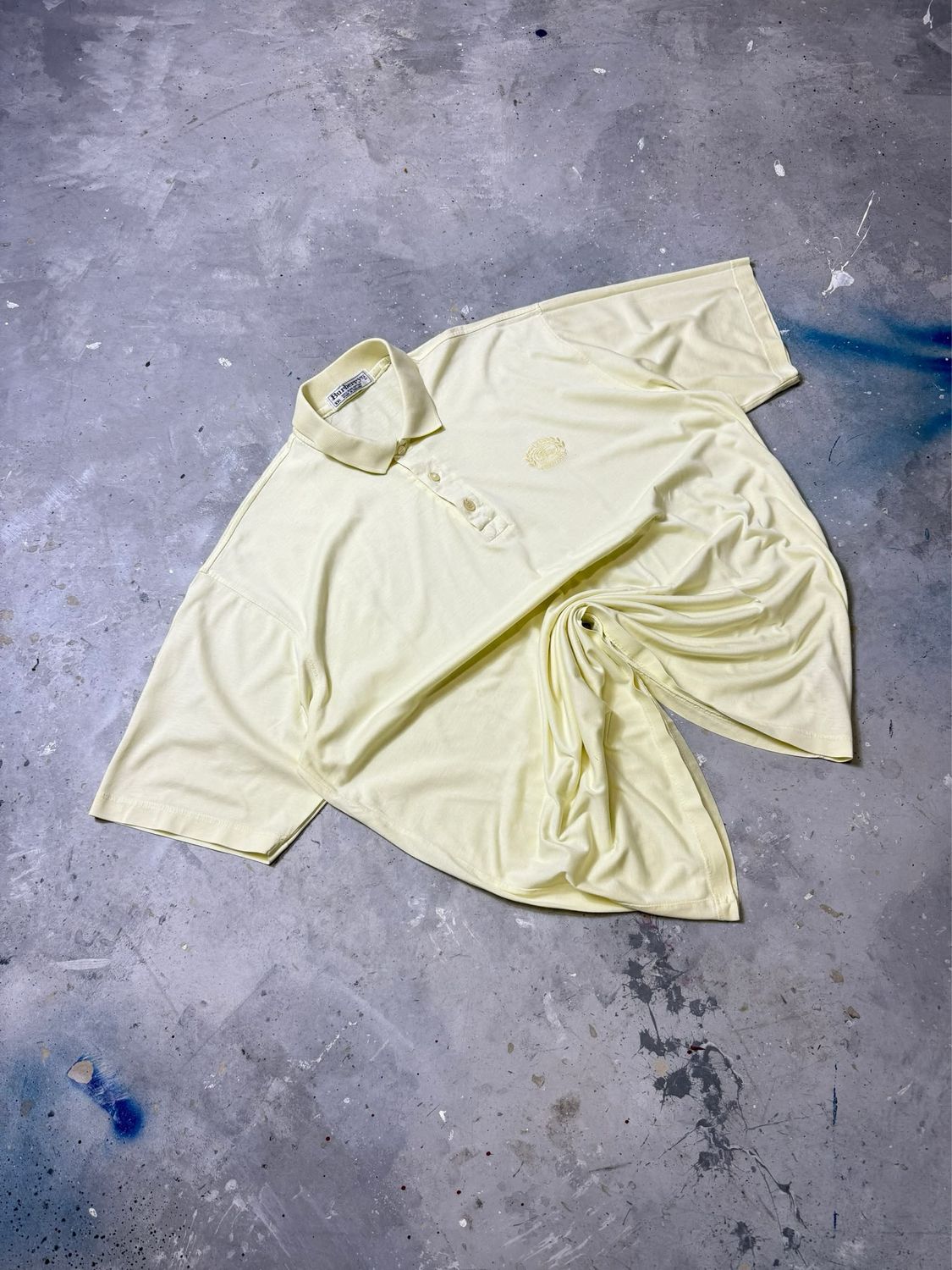 Koszulka Burberry Logo Polo Light-Yellow XL