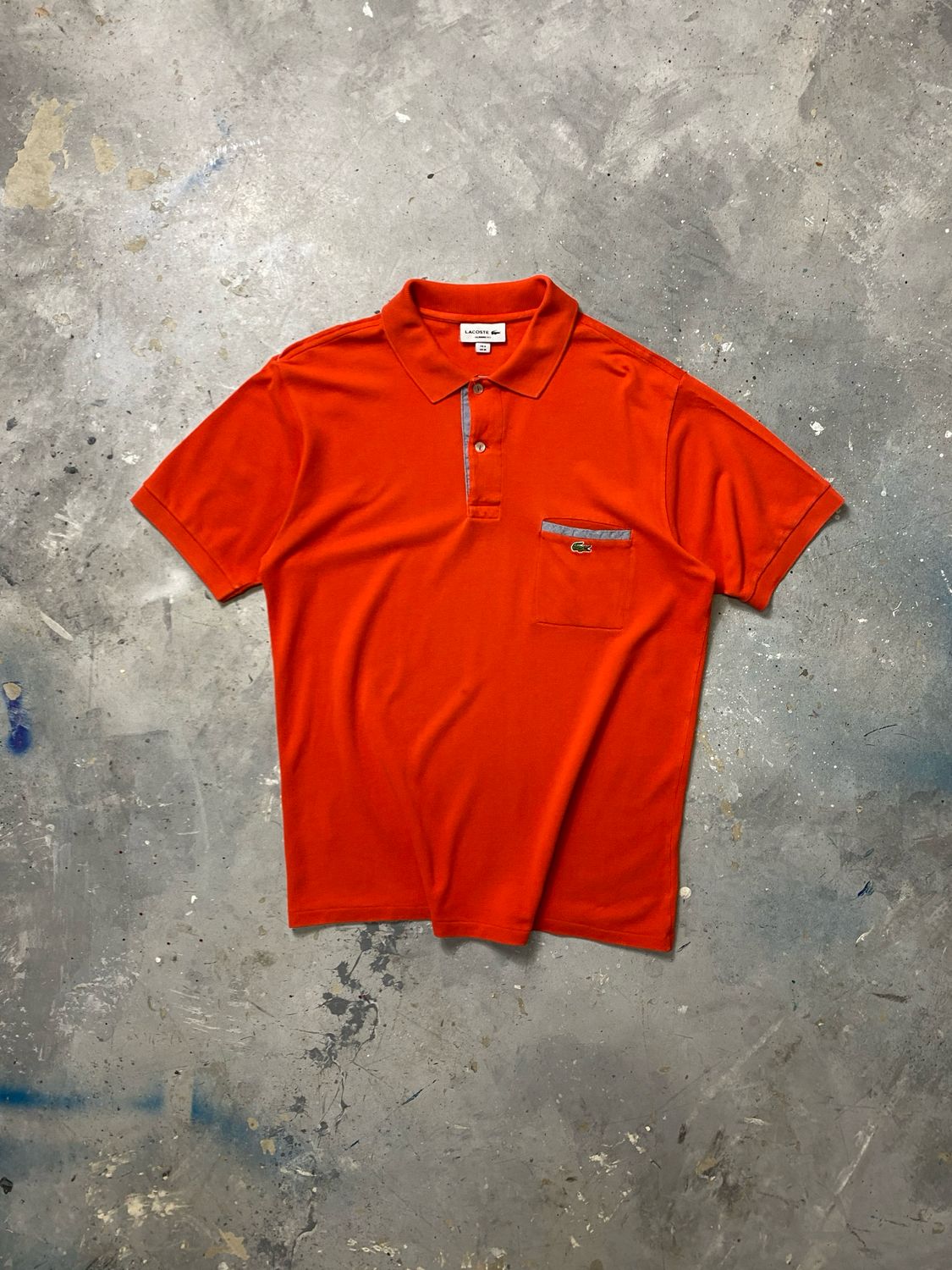 Koszulka Lacoste Classic Pocket Polo Orange M