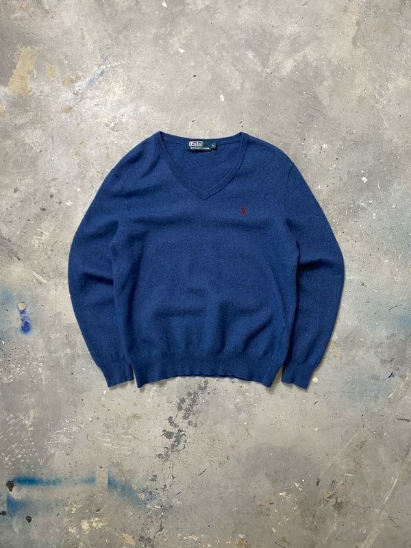 Bluza Ralph Lauren Merino Wool R/Pony Sweater Blue M