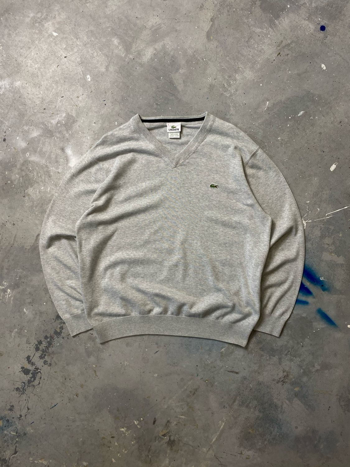 Bluza Lacoste Basic Sweater Light-Gray L