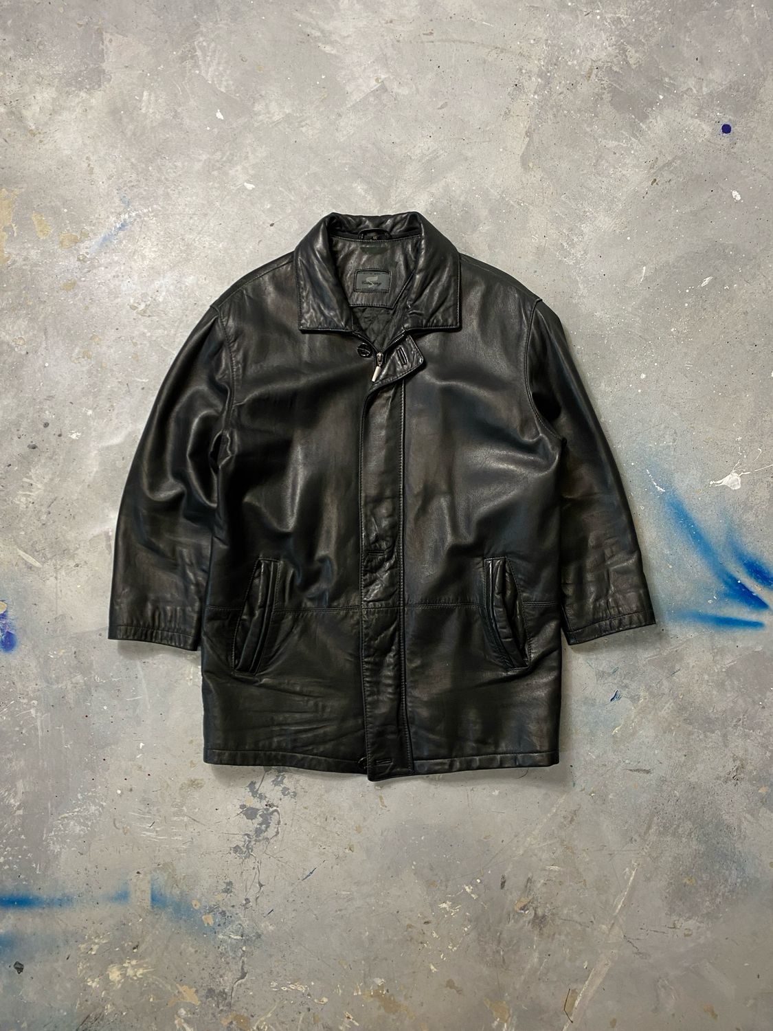 Kurtka Company Switzerland Leather Jacket Black L